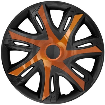 KOŁPAKI N-POWER BICOLOR MIEDZIANO-CZARNE 15''