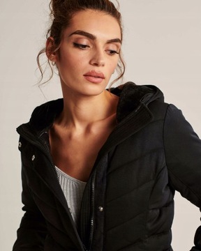 ABERCROMBIE Hollister Ultra Parka Jesień Zima M