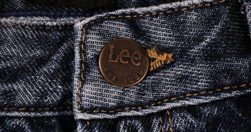 LEE spodnie jeans MOM STRAIGHT _ W28 L33