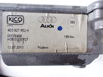 MOTOREK MOTOR MECHANIZMUS KRYT AUDI A8 S8 D3 5.2 KRÁTKÁ 4E0827852H