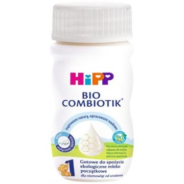 Hipp 1 Combiotik екологічне молоко стартове у рідкому вигляді Біо 90 мл