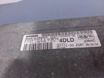 КОМПЬЮТЕРНЫЙ КОНТРОЛЛЕР ДВИГАТЕЛЯ FORD FIESTA MK5 6S61-12A650-GD