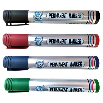 MARKER PERMANENTNY KOLOR BUDOWLANY WODOODPORNY 12 SZTUK