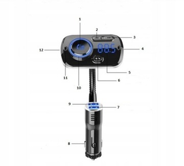 АВТОМОБИЛЬНЫЙ FM-ПЕРЕДАТЧИК BLUETOOTH BC49BQ