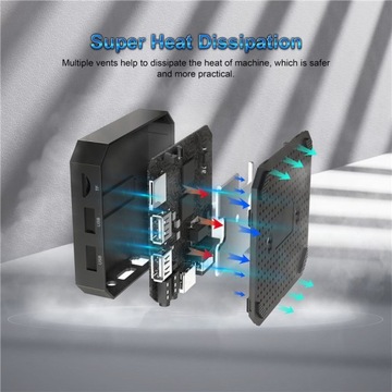 X96 Mini Smart TV Box Android 9.0 1 ГБ 8 ГБ Черный