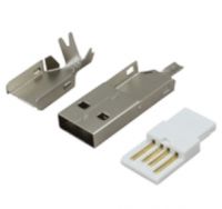РАЗЪЕМ USB ТИПА А, УСТАНОВЛЕННЫЙ НА КАБЕЛЕ