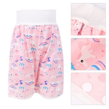SPÓDNICA PIELUSZKOWA Z WYSOKIM STANIE SPODNIE PIELUSZKOWE BABY COSY
