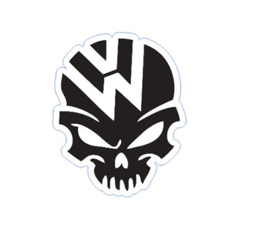 naklejka naklejki vw czacha druk lub folia winylowa