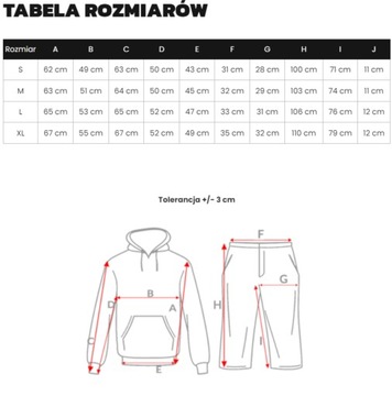 Welurowy Komplet dresowy na Relaksujące Dni z kapturem j/s-3 Rozmiar L