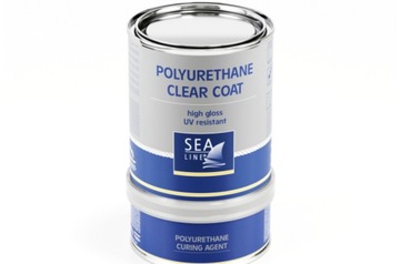 Lakier poliuretanowy 2:1 Sea-Line 0,75L bezbarwny