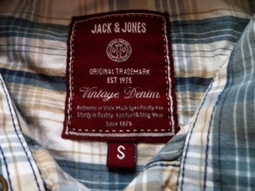JACK&JONES super modna koszula w kratkę ''S''