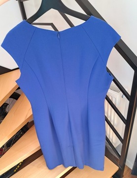 Kobaltowa ołówkowa sukienka Pretty One 42 XL