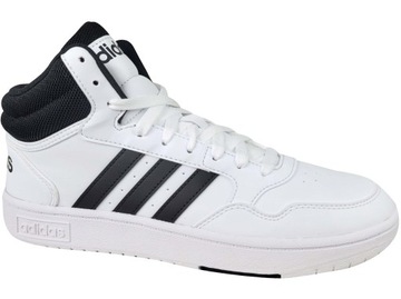 ADIDAS HOOPS 3.0 MID DAMSKIE FORUM IG3715 BUTY TRAMPKI WYSOKIE BIAŁE