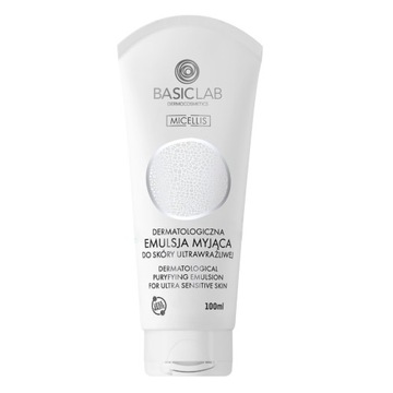 Basiclab DERMATOLOGICZNA EMULSJA MYJĄCA DO SKÓRY ULTRAWRAŻLIWEJ 100 ml