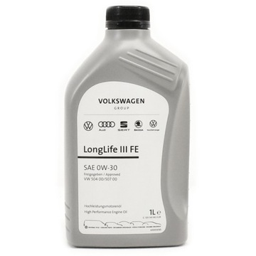 OE OLEJ SILNIKOWY AUDI VW 0W-30 LongLife III FE 1L GS55545M2EUR