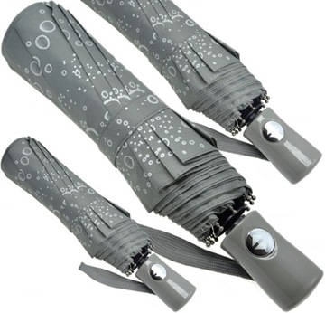 DAMSKA MĘSKA PARASOLKA PARASOL DAMSKI DUŻY MOCNY AUTOMAT DO TOREBKI UNISEX