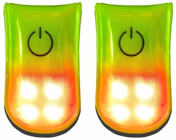 Велосипедный отражатель 4 х светодиодной видимости - 2 шт.