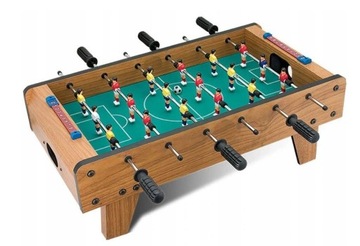 ДЕРЕВЯННЫЙ СТОЛ ДЛЯ НАСТОЛЬНОГО ФУТБОЛА С РУЧКАМИ НАСТОЛЬНАЯ 50СМ NORIMPEX 2600