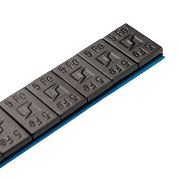 FE КЛЕЕННЫЕ ГРУЗА, ЧЕРНЫЕ, ДЛЯ АЛЮМИНИЕВЫХ ДИСКОВ STIX 5G X 50 ШТ. EDGY SLIM