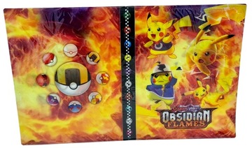 3D-альбом для коллекционных карточек POKEMON, 240 микс-карточек