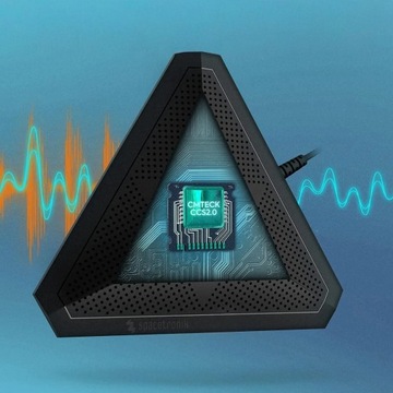 Конференц-микрофон для компьютера 360° Studio на USB 1,8м Spacetronik