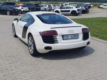 Audi R8 I Coupe 4.2 V8 FSI 420KM 2007 Audi R8 4.2 R Tronic Carbon B&amp;O Salon Polska, zdjęcie 3