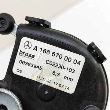 MERCEDES-BENZ GL X166 2015 MOTOR OKNO / KAROSERYJNEGO