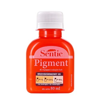 Pigment do farb SENTIC 80ml - BRZOSKWINIOWY D05