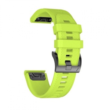 Pasek Smooth do Garmin Fenix 5 / 6 / 6 Pro Black