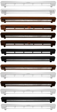 Оконные форточки Slimline 2000 АНТРАЦИТ