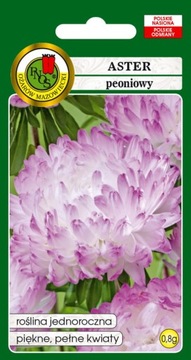 PNOS Aster peoniowy biało-różowy 0,8g