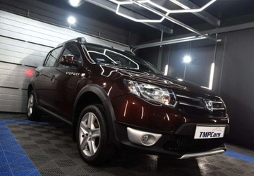 Dacia Sandero II Stepway TCe  90KM 2016 Dacia Sandero 0.9 Benzyna_ 90KM_Klimatyzacja_Nawigacja_ Benzyna 90KM