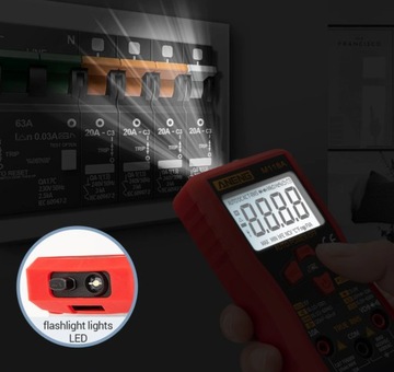 АВТОМАТИЧЕСКИЙ МУЛЬТИМЕТР ANENG M118A LED NCV 6000C