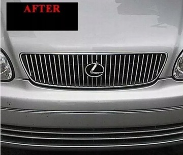 2001-2005 LEXUS GS SKŘÍŇKA TRIM- LIŠTA CHRÓM MASKA CHROM