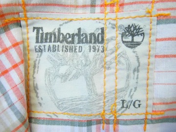 TIMBERLAND KOSZULA MĘSKA KRATKA L BDB STAN