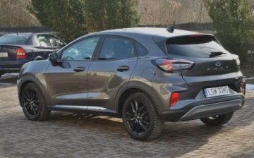 Ford Puma II Crossover 1.0 EcoBoost mHEV 125KM 2021 Ford Puma GWARANCJA, 2021r, Hybryda, Pelne wyposazenie, Swietnie utrzymany, zdjęcie 3