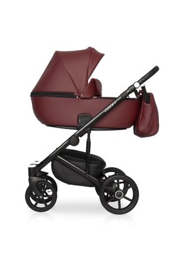 Wózek 3w1 OZON Riko Basic POMPOWANE KOŁA PRZEKŁADANE SIEDZISKO + FOTELIK