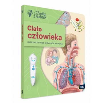 CIAŁO CZŁOWIEKA MÓWIĄCA KSIĄŻKA CZYTAJ Z ALBIKIEM