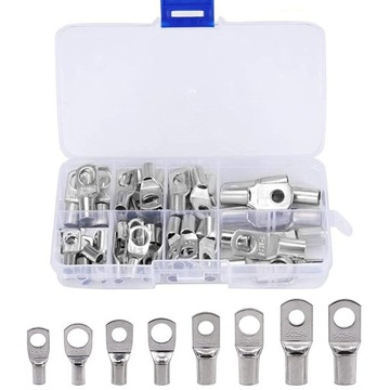 ZESTAW KOŃCÓWEK KABLOWYCH OCZKOWYCH 60