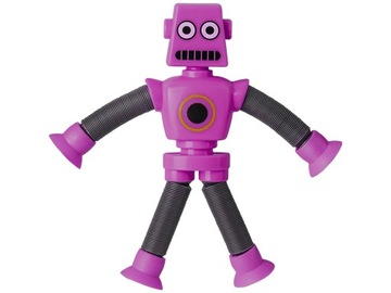 ИГРУШКА, растягивающаяся, антистрессовая трубка, сенсоры, светящийся РОБОТ