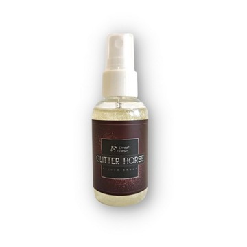 Glitter Horse Silver Spray 50ml Over Horse