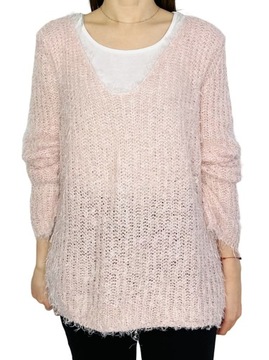 Sweter włochaty XXL 44 New Look