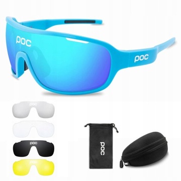 POC BLADE HD 5-częściowe okulary rowerowe Nowość