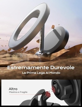 Магнитный держатель для телефона в машине на приборной панели.