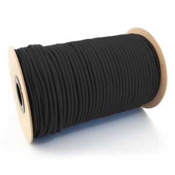ELASTIC FIXED ROPE 10mm 10m BLACK