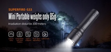 S33 Мини Портативный Светодиодный Фонарик Сильная Охота