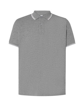 Koszulka Polo Męskie Polówka męska szara 3XL
