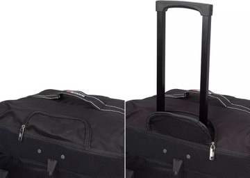 Torba podróżna na kółkach duża walizka miękka pojemna AVENTO 120L