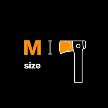 FISKARS x24 ТОПОР-КОУН М ДЛЯ РУБКИ, РЕЗКИ, КОЛЕКИ ДЕРЕВЯН, ОСТРЫЙ