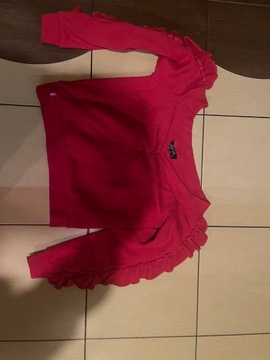 Bluza czerwona SHEILA s 36 bluzka